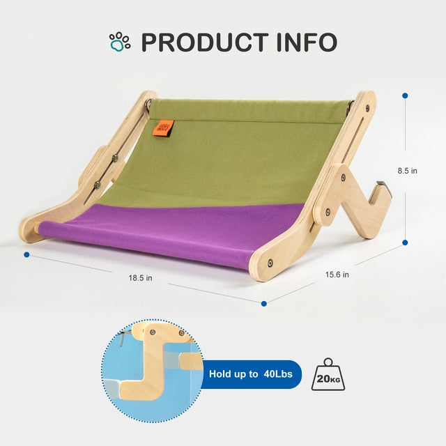 Suction Cup Hanging Cat Hammock