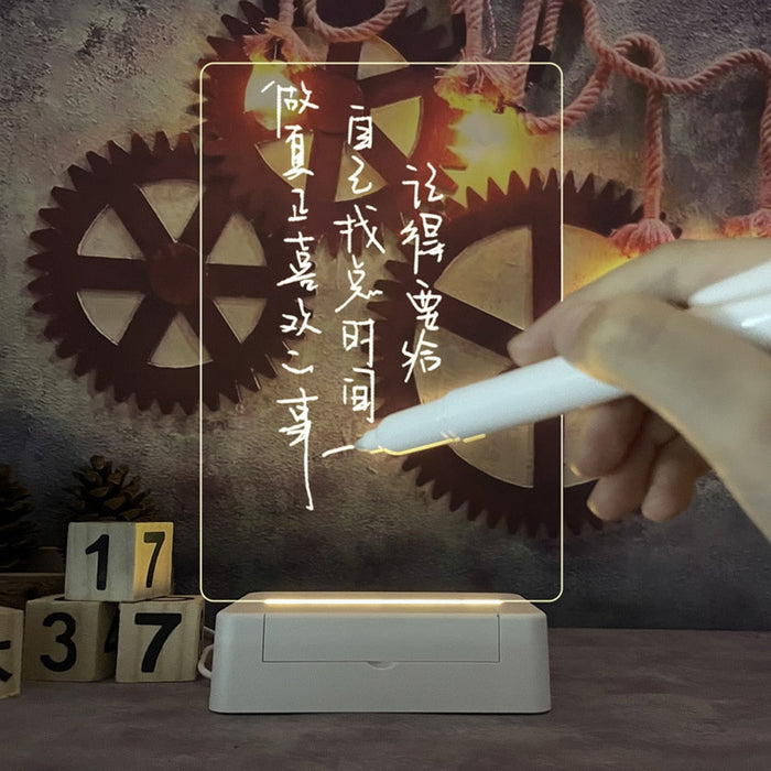 NOTE BOARD LED NIGHT LAMP